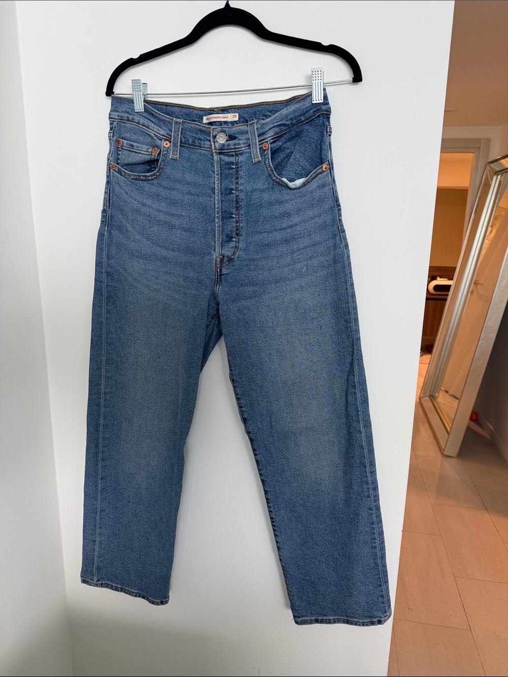 Levi’s RIBCAGE STRAIGHT ANKLE WOMEN'S JEANS